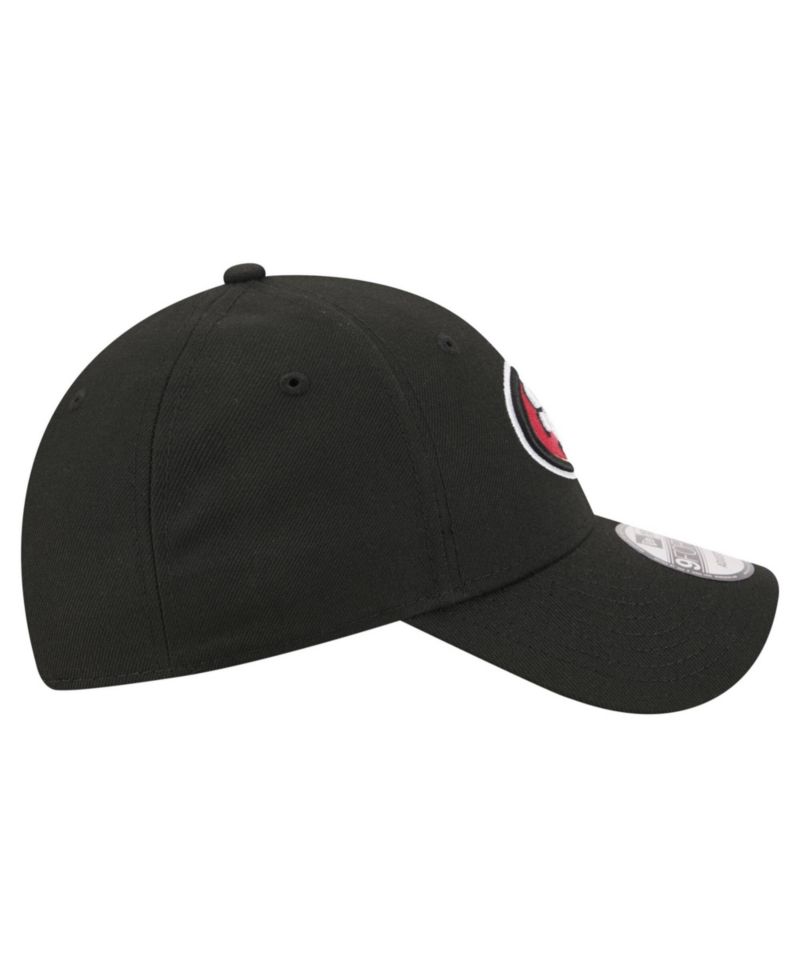 Men's Black San Francisco 49ers Core Team 9FORTY Adjustable Hat