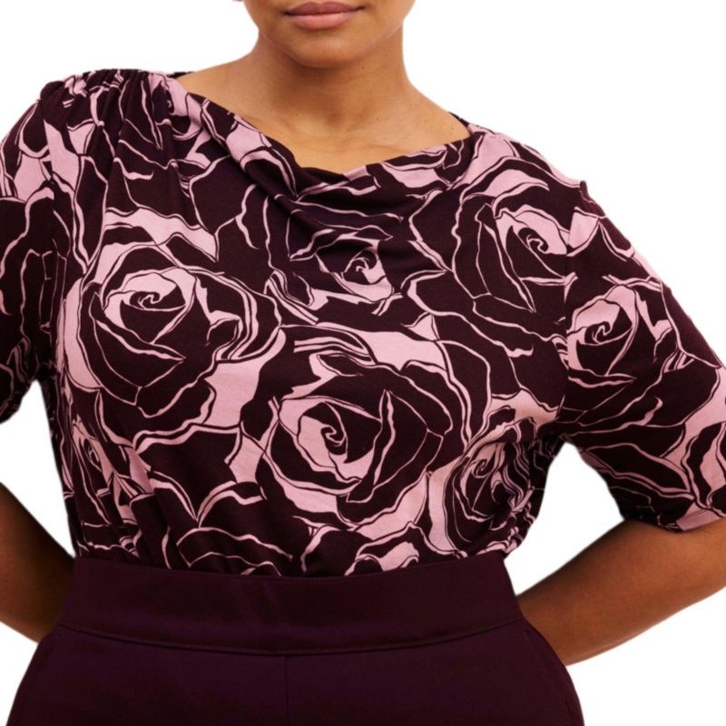 Women's Louise Short Sleeve Liquid Jersey Top
