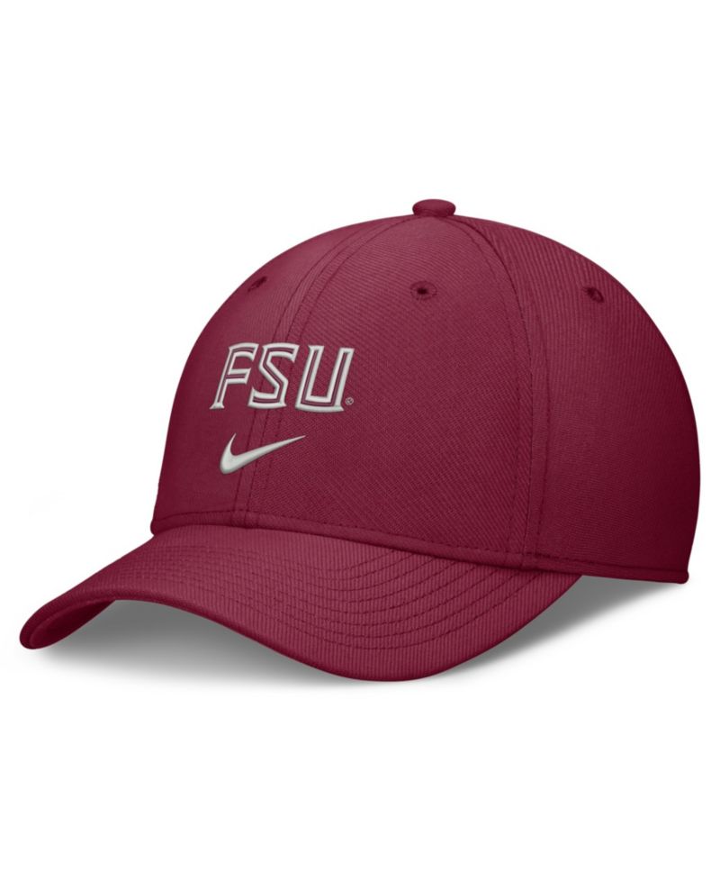 Men's Garnet Florida State Seminoles Rise On-Field Swoosh Flex Dri-FIT Flex Hat