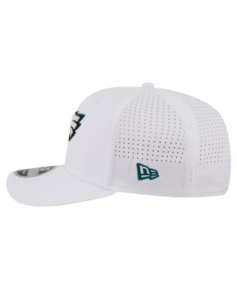 Men's White Philadelphia Eagles Name Plate 9SEVENTY Adjustable Hat