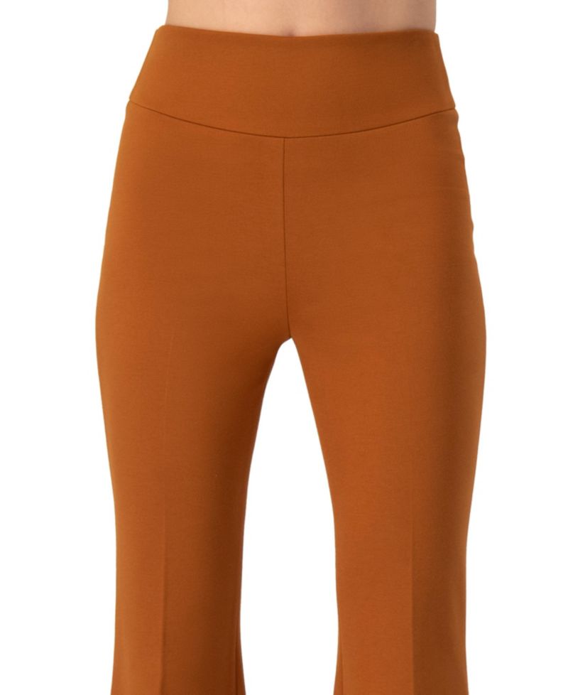Women's Flared Trousers with Wide Waistband