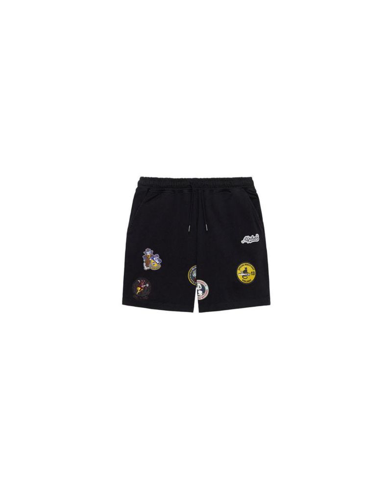 Men's Patched Jersey Short