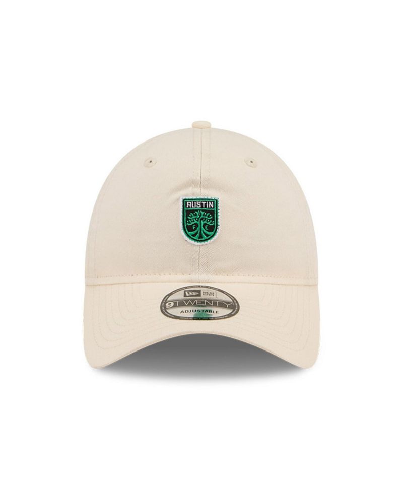 Men's Beige Austin FC Micro Team Logo 9TWENTY Adjustable Hat