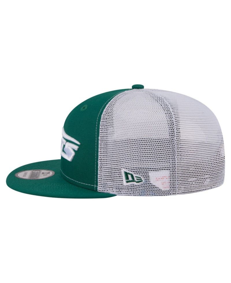 Men's Green New York Jets Core Team 9FIFTY Trucker Snapback Hat
