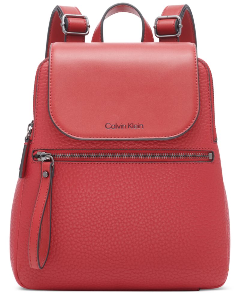Garnet Triple Compartment Mini Backpack