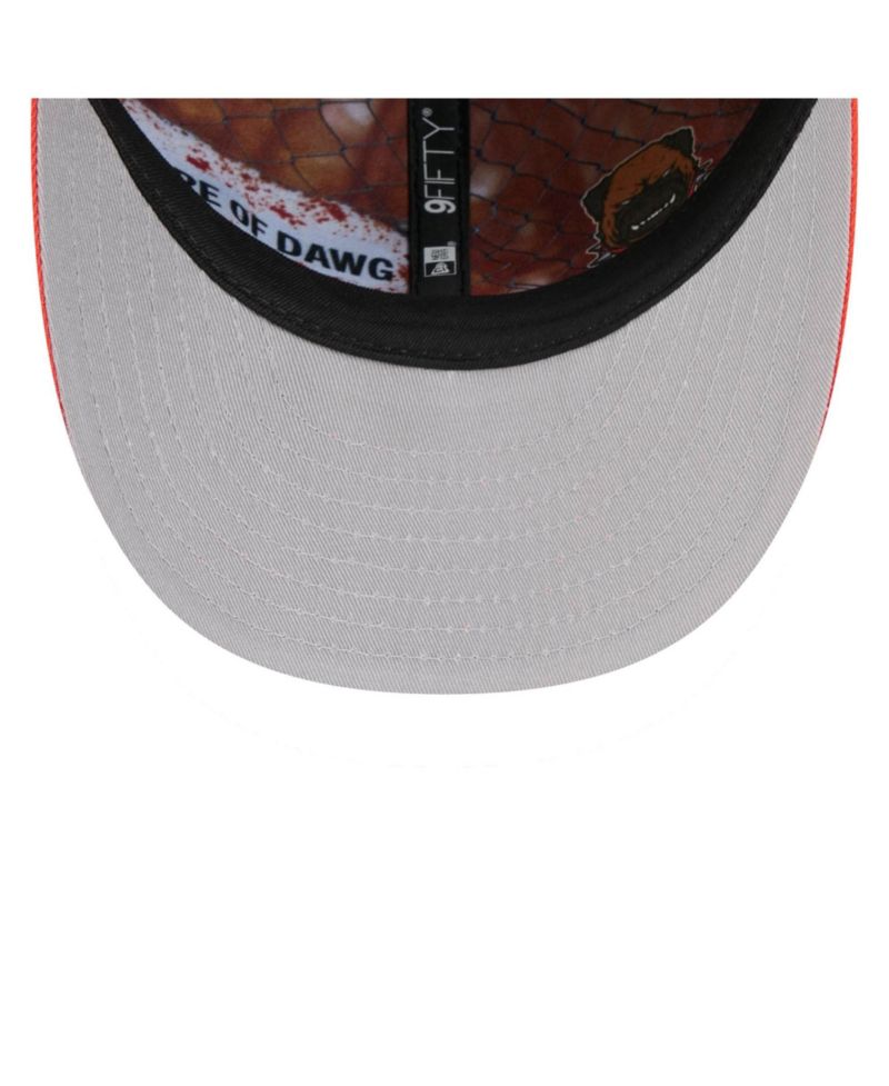 Men's Brown/Orange Cleveland Browns 2026 NFL Draft On Stage Pre-Curved 9FIFTY Snapback Hat