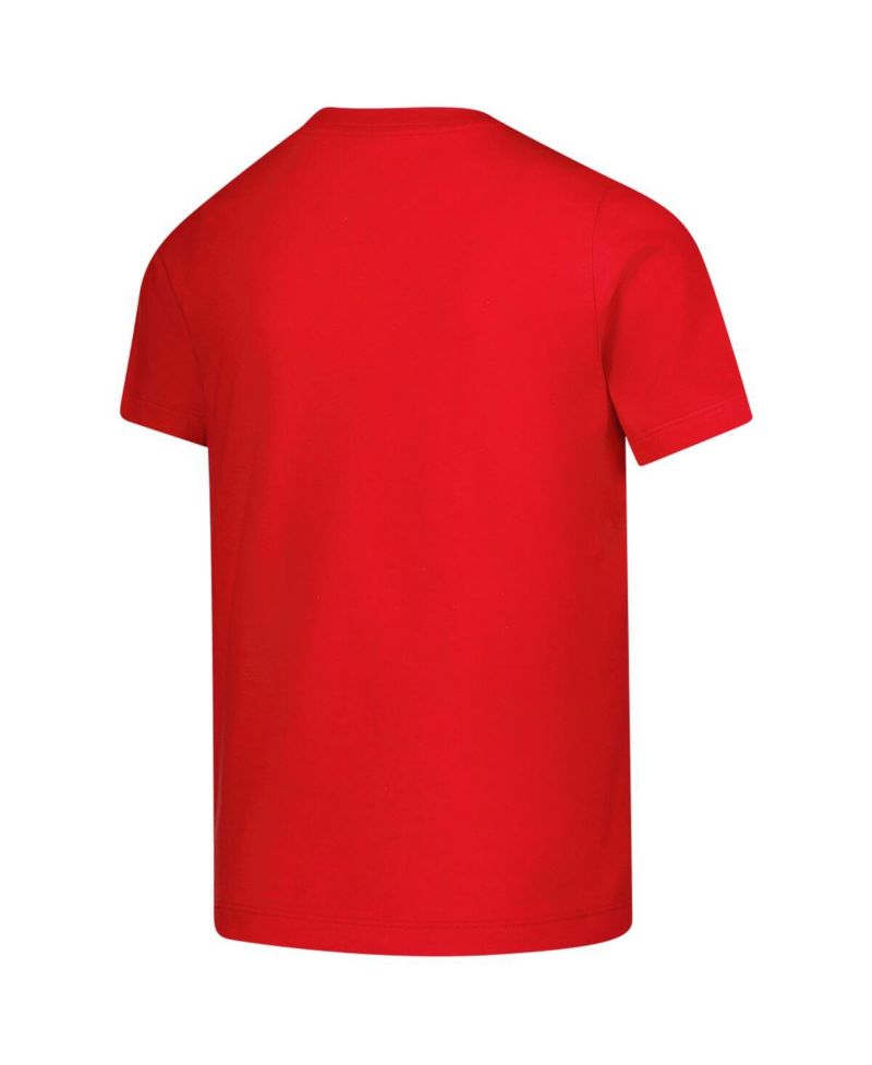 Big Boys and Girls Red U.S. Paralympics Core T-Shirt