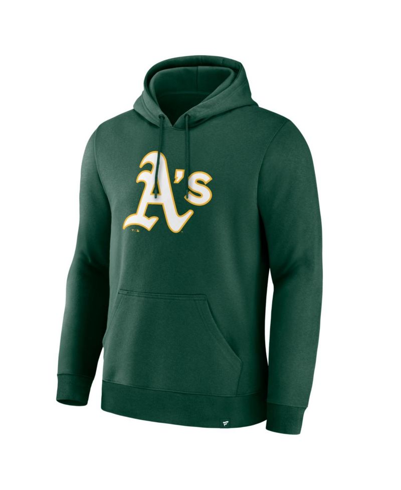 Men's Green Athletics Primary Logo Legacy Hoodie
