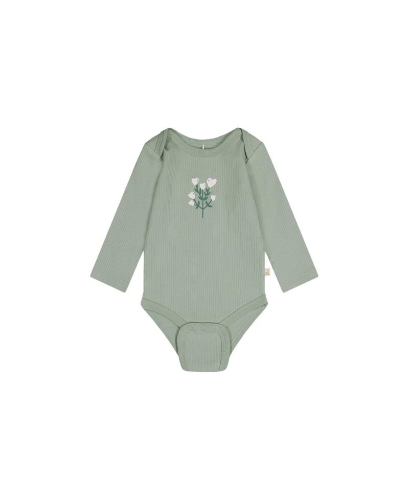 Baby Girls' Long-Sleeve Onesies, 3-Pack