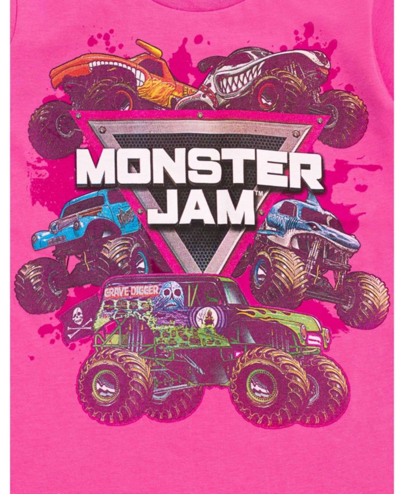 Toddler Girls 2T-5T 2-Pack Short Sleeve Graphic T-Shirts