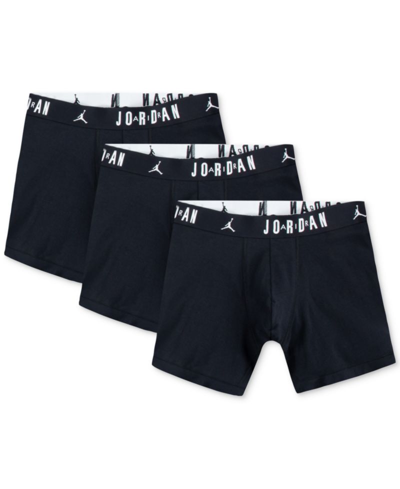 Men's 3-Pack Cotton Flight Jersey Boxer Briefs