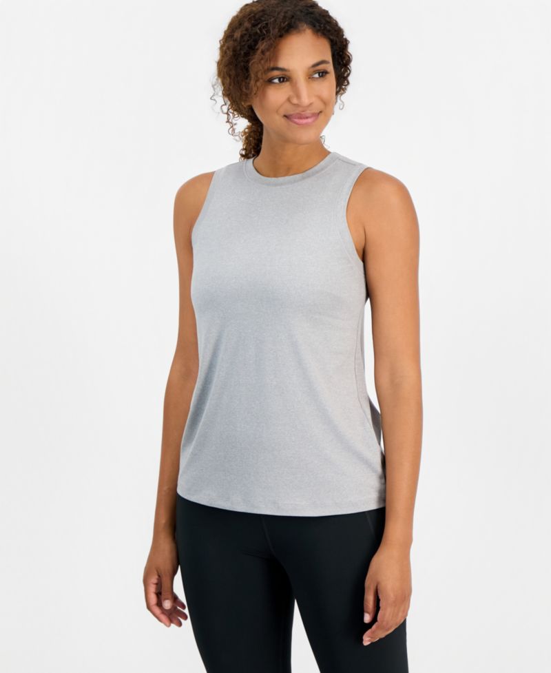 Women's Performance Essential Relaxed-Fit Crewneck Sleeveless Tank Top