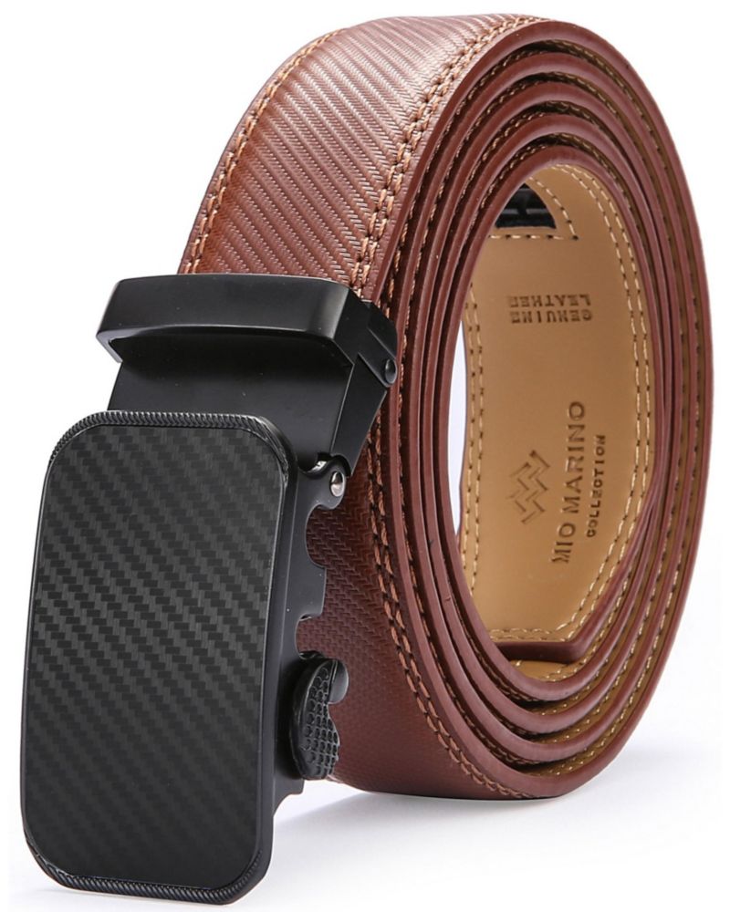 Men's Diagonal Weave Ratchet Belt