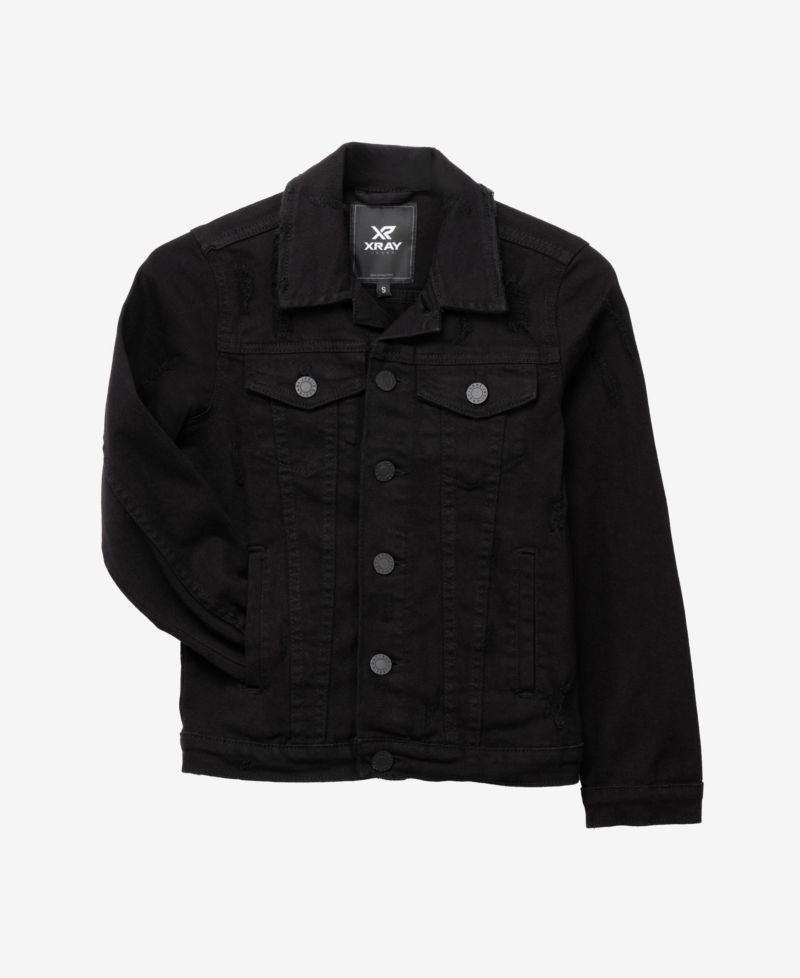 Boy's 8 - 20 Trucker Denim Jacket