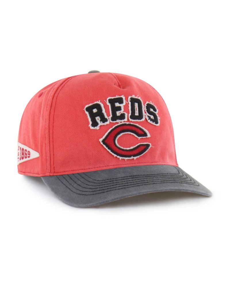 Men's Red Cincinnati Reds Calderwood Hitch Adjustable Hat
