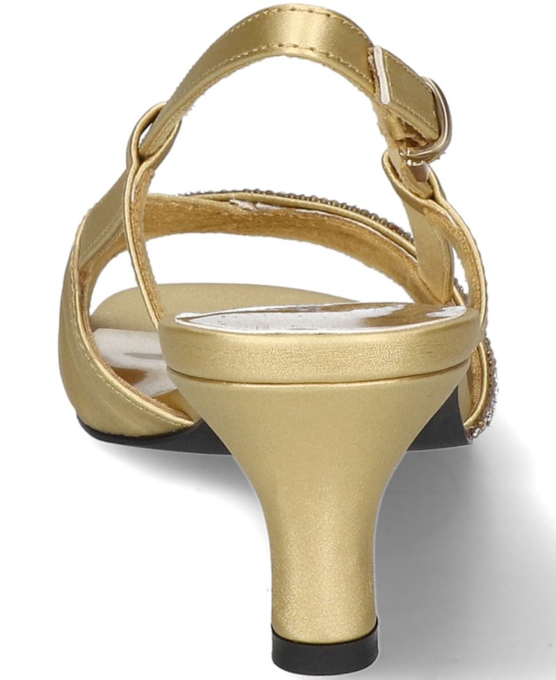 Women's Delite Kitten Heel Dress Sandals