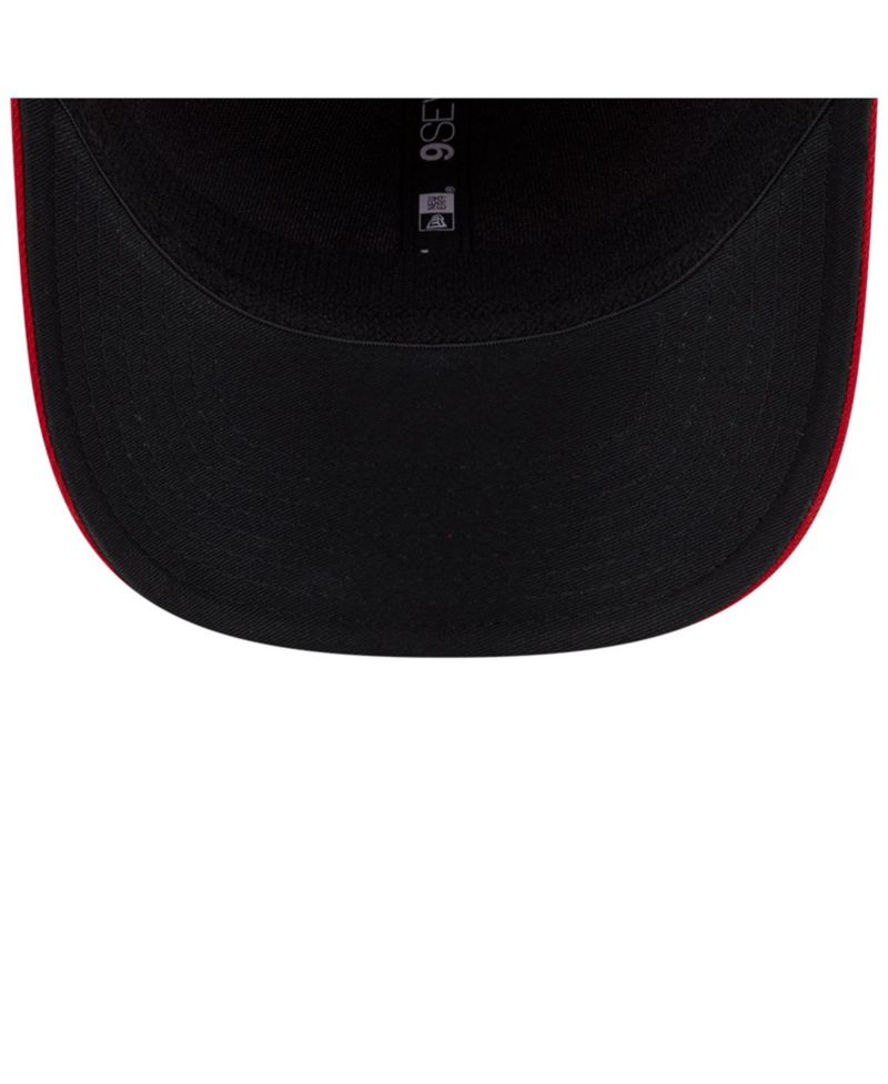Men's Red Los Angeles Angels Player Replica 9SEVENTY Adjustable Hat