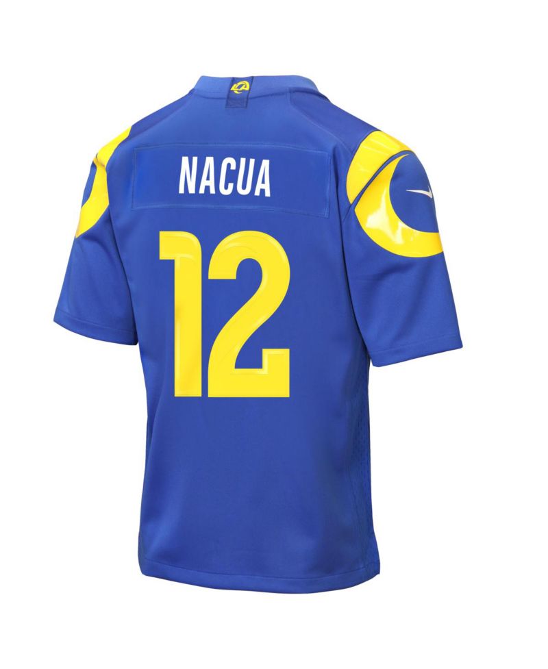 Big Boys and Girls Puka Nacua Royal Los Angeles Rams Game Jersey