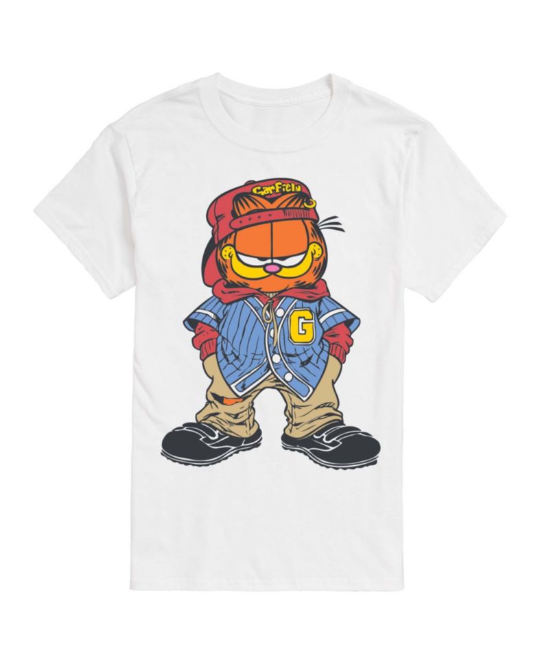 Men's Garfield Streetwear Graphic T-Shirt