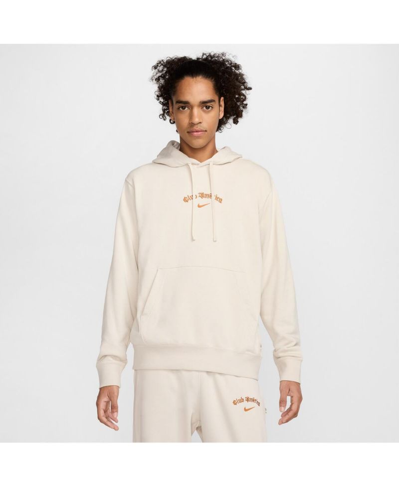 Men's Cream Club America CA x CA Club Fleece Pullover Hoodie