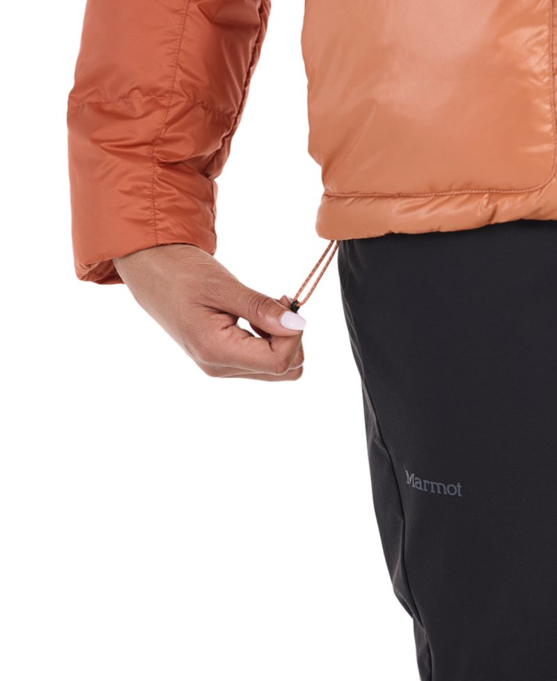 Women's Guides Hooded Zip-Front Down Coat