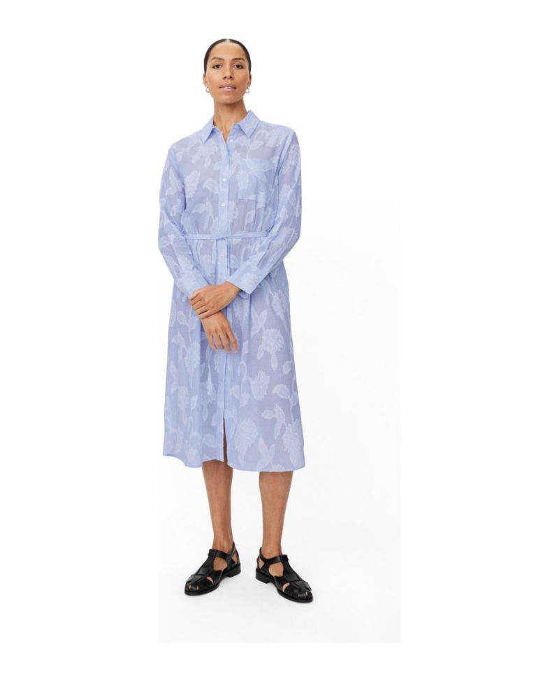 Women's MaNivalina Floral Midi Shirt Dress