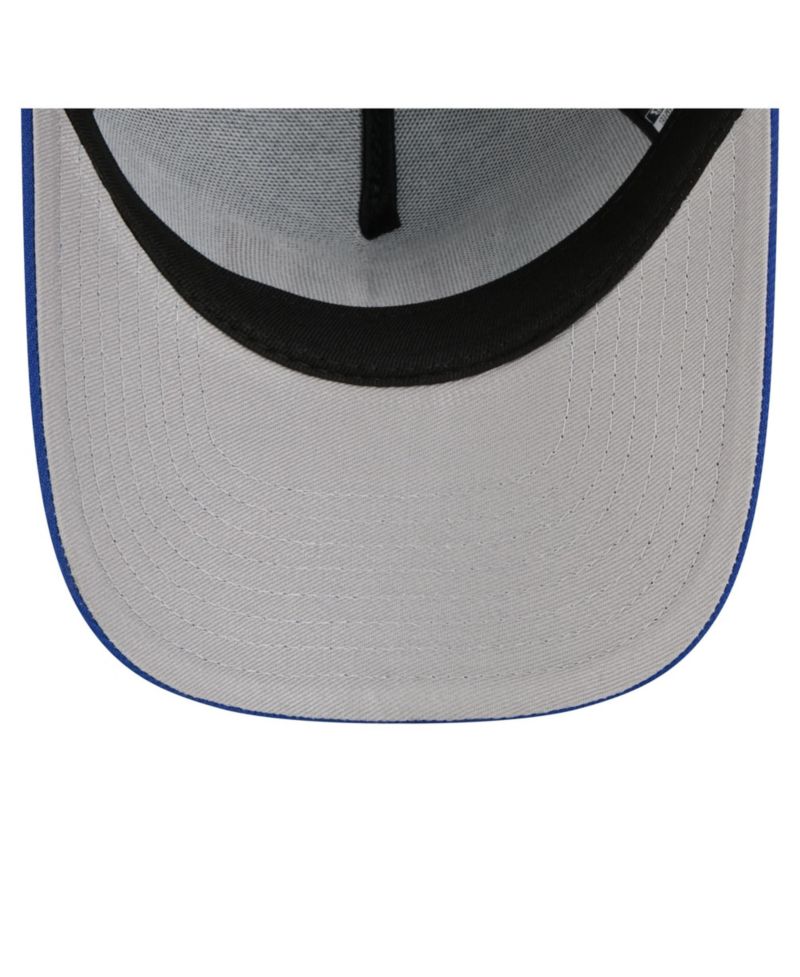Big Boys and Girls Royal New York Giants 9FORTY A-Frame Adjustable Hat