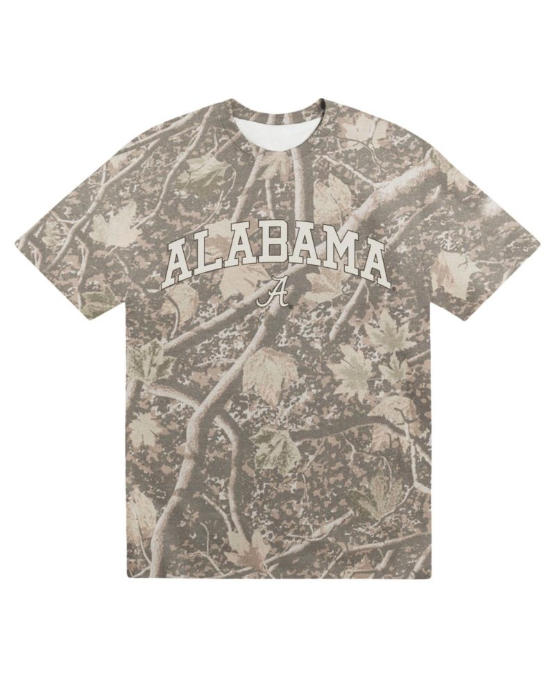 Men's Camo Alabama Crimson Tide Back Bay Heavyweight T-Shirt