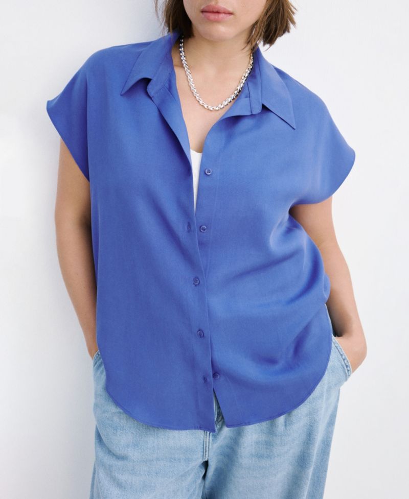 Women's Short-Sleeved Lyocell Shirt