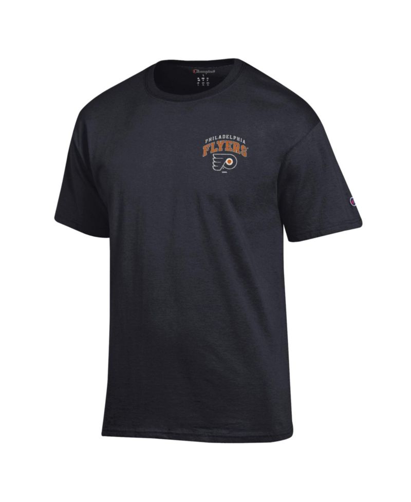 Men's Black Philadelphia Flyers Stick With It Jersey T-Shirt