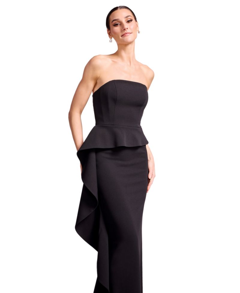 Women's Strapless Sheath Gown