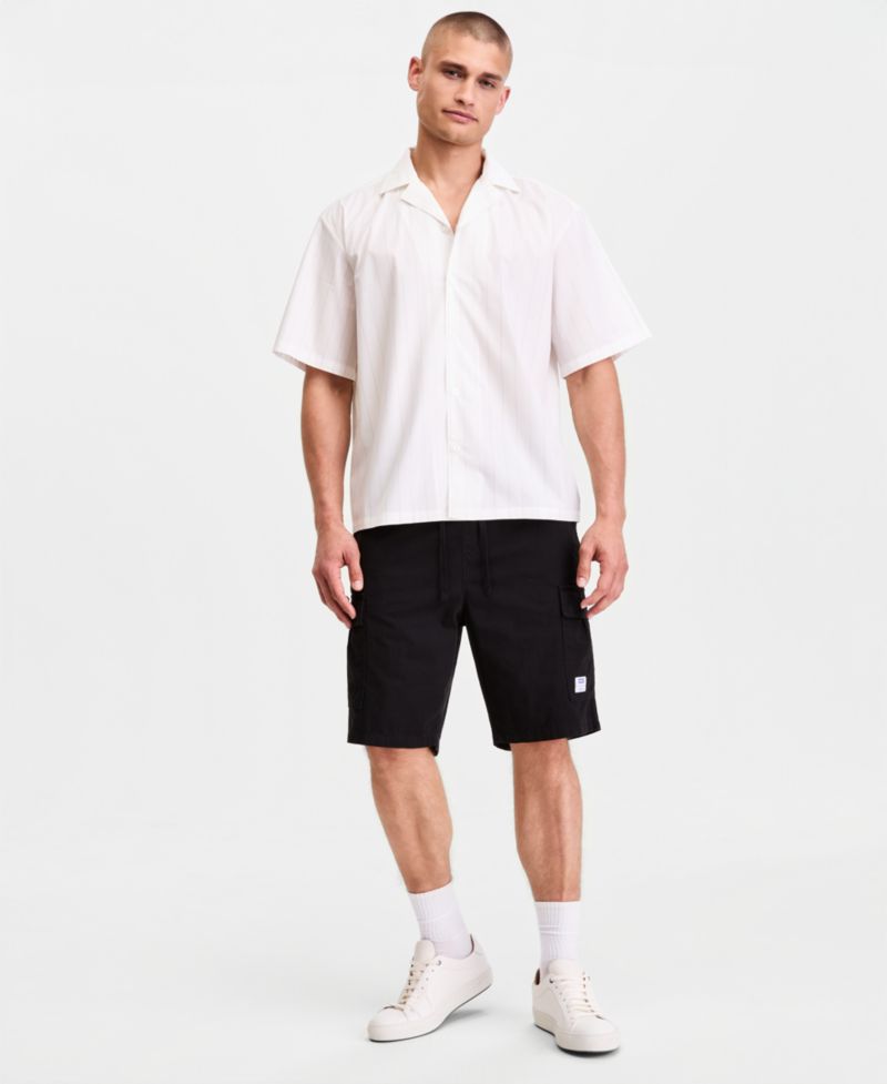 HUGO by Men's Eligino Short-Sleeve Button-Up Shirt