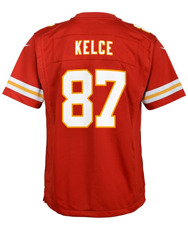 Travis Kelce Kansas City Chiefs Game Jersey, Big Boys (8-20)