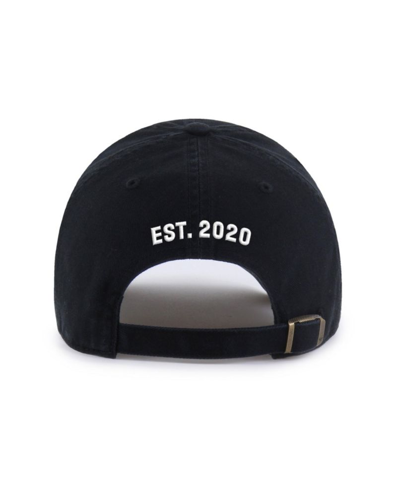 Men's '47 Black 23XI Racing Clean Up Adjustable Hat