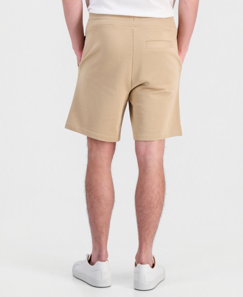 HUGO by Men's Diz222 Logo Patch Jersey Shorts