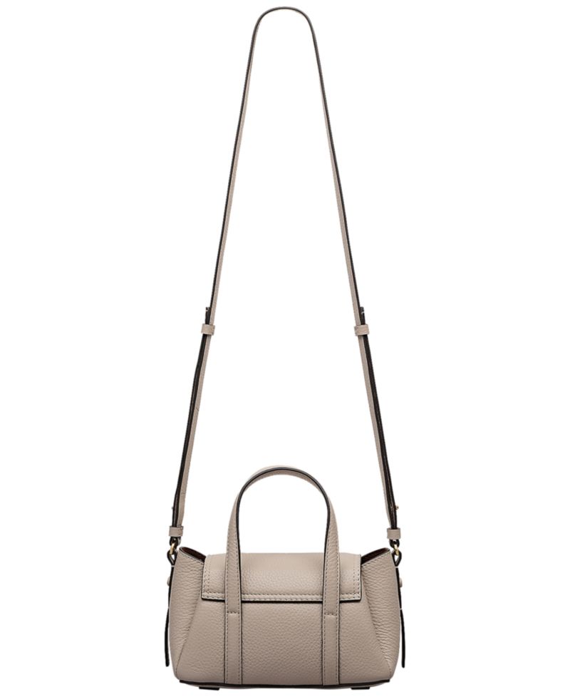 The Chancery Small Leather Flapover Crossbody Satchel Bag