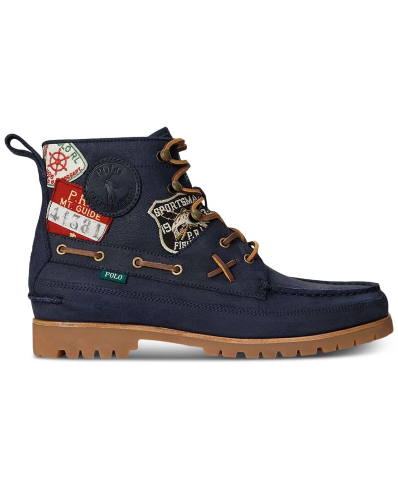 Men's Ranger Mid Suede & Twill Boots