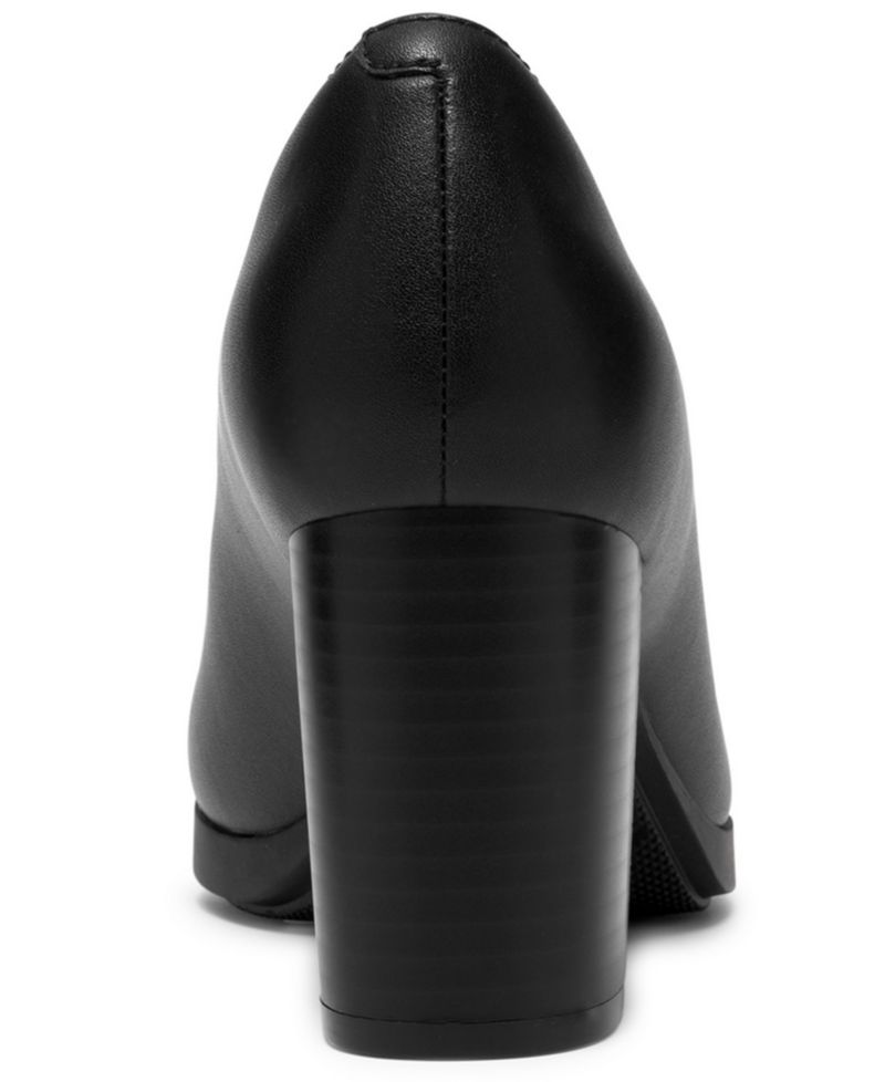 Women's Bayla Rae Block-Heel Round-Toe Comfort Pumps