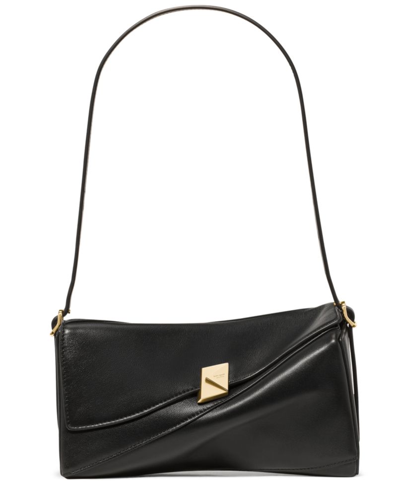 Deco Twisted Small Flap Shoulder Handbag