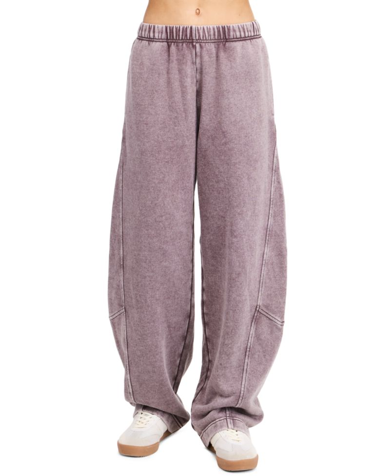 Women's Wide-Leg High-Rise Sweatpants