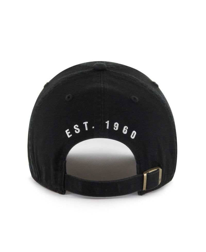 Men's Black Las Vegas Raiders Hard Hat Clean Up Adjustable Hat