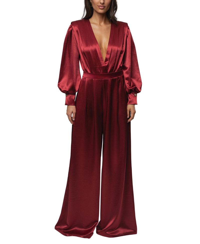 Satin Radiance Bodysuit and Satin Bliss Pleated Pant