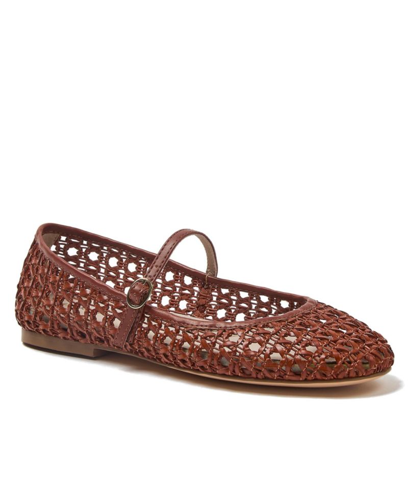 Women's Woven Mary Jane Flats