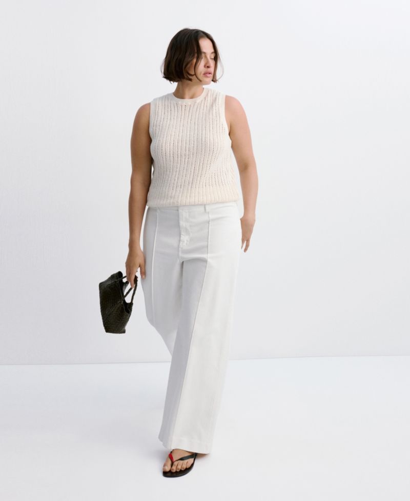 Women's High-Waisted Wide leg Jeans
