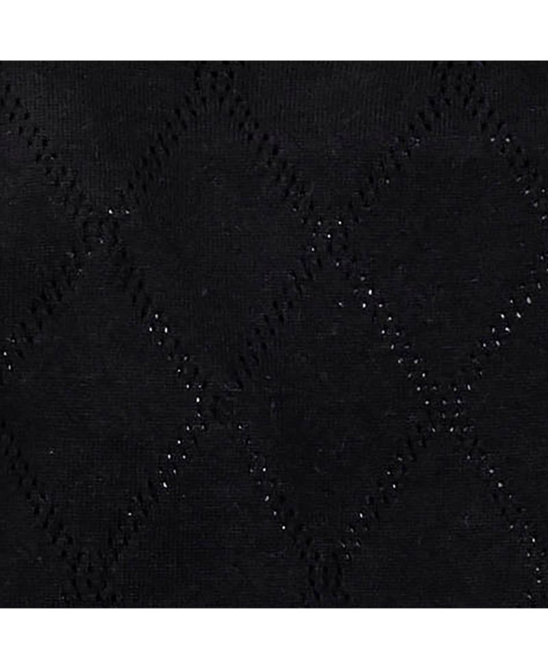 Women's Hope and Henry Organic Bow Detail Pointelle Sweater