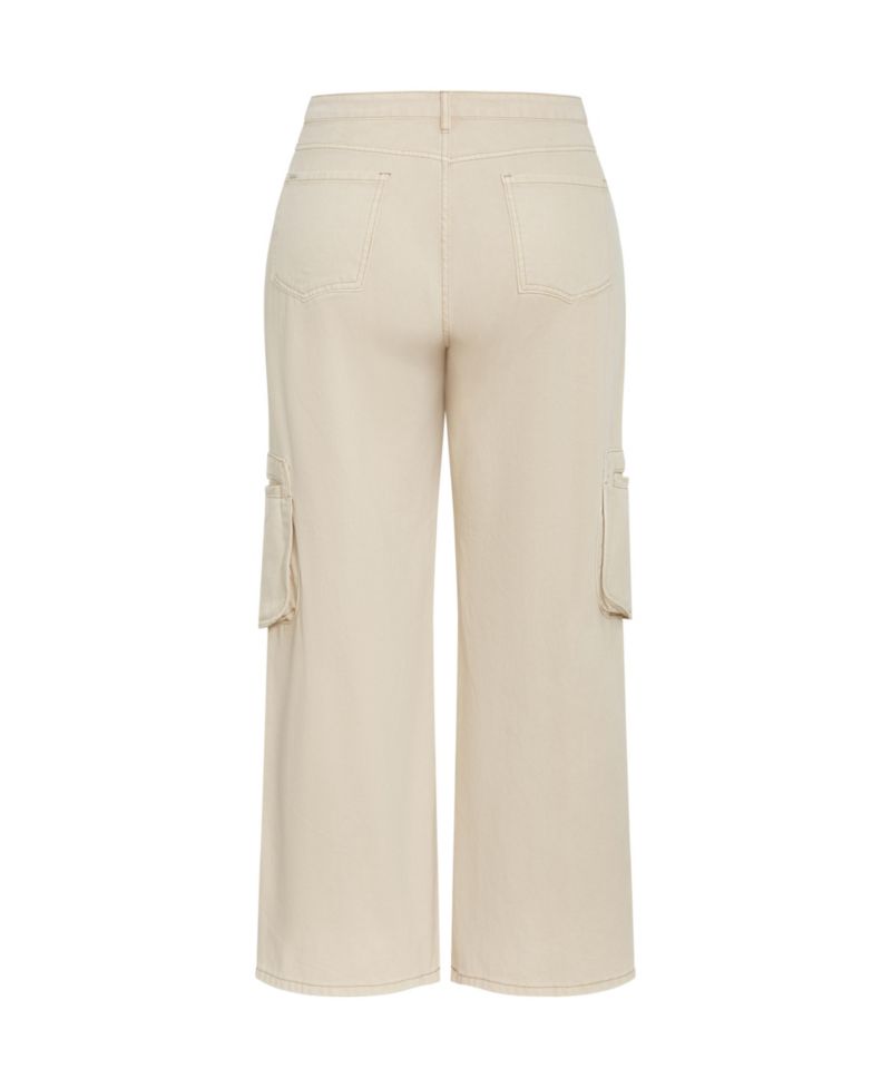 Plus Size Clarence Cargo Denim Pant