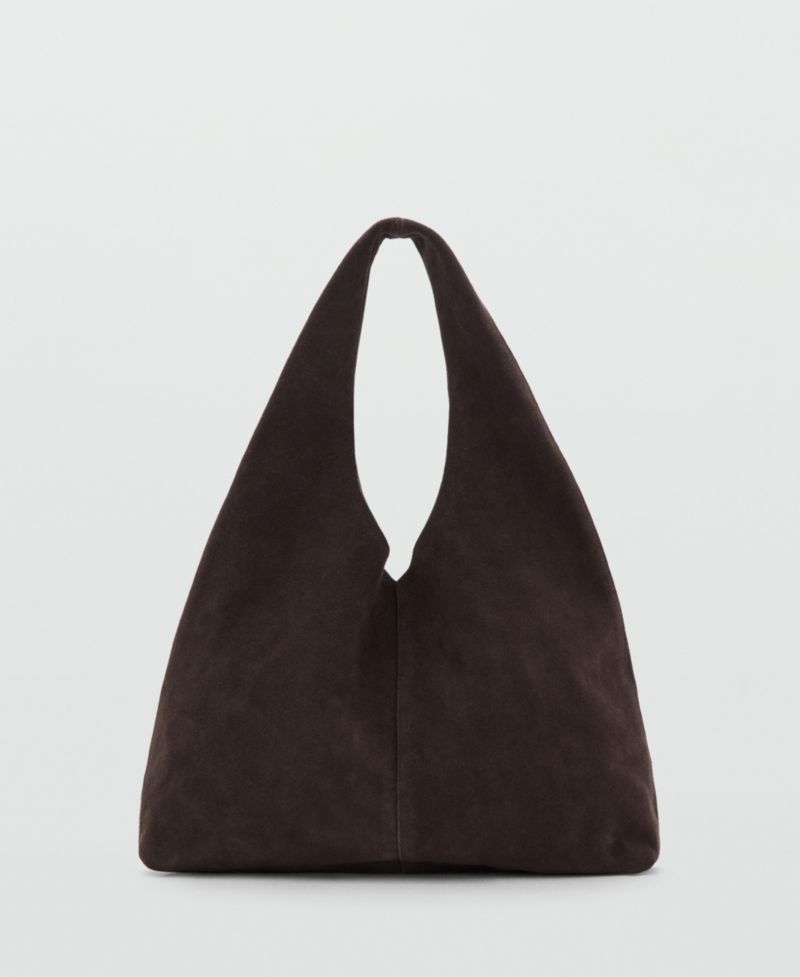 Women's Suede Shopper Bag