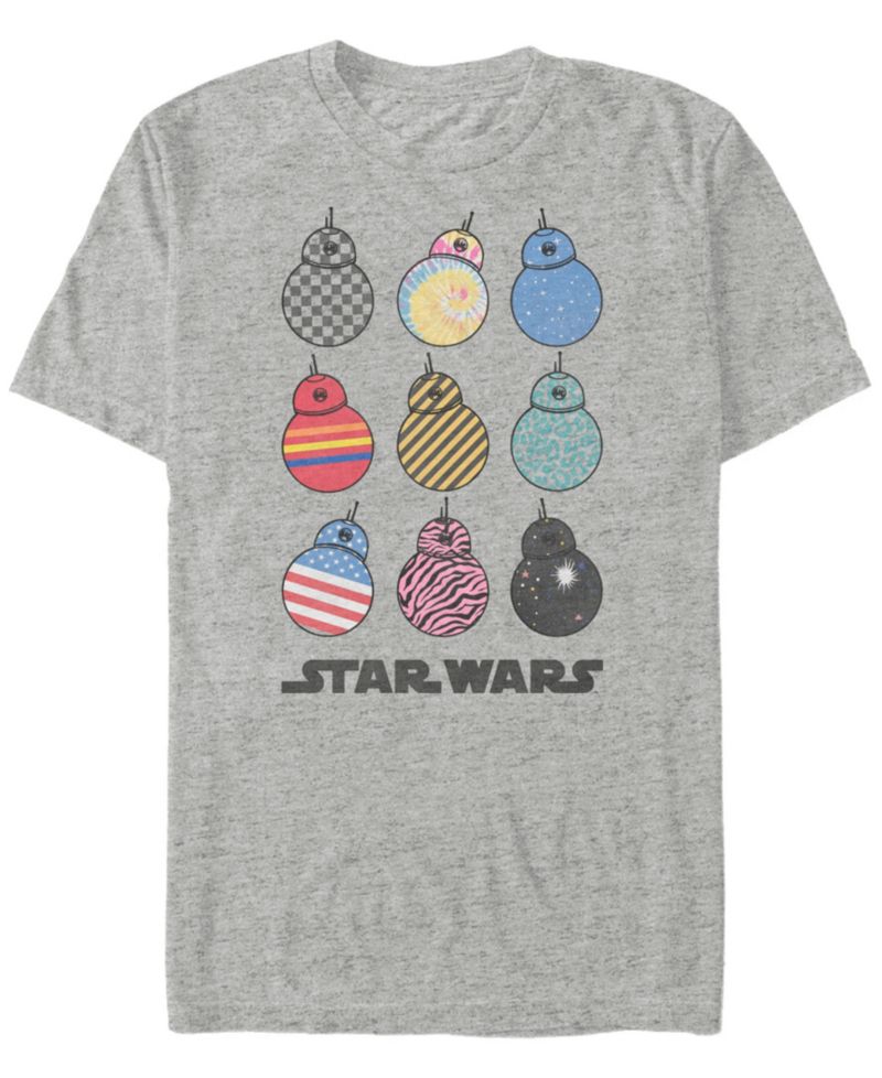 Star Wars Men's Rise of Skywalker Crazy BB-8's T-shirt