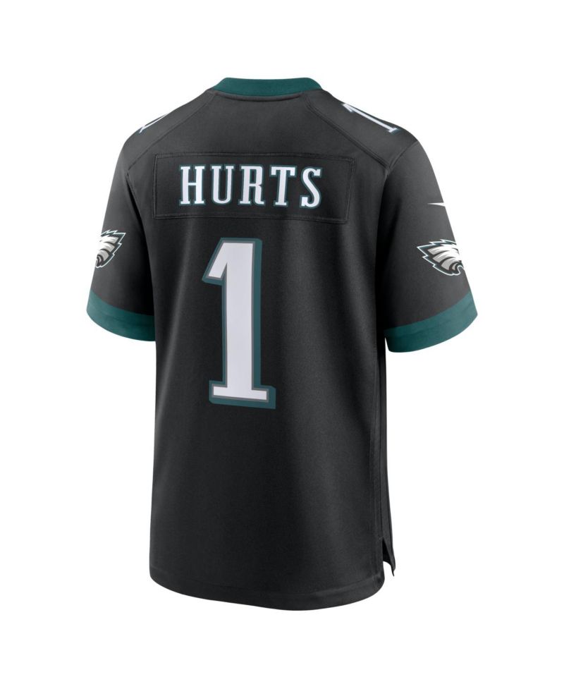 Men's Jalen Hurts Black Philadelphia Eagles Alternate Game Jersey