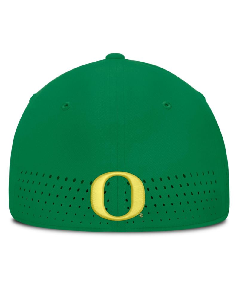 Men's Green Oregon Ducks Gameday Aerobill Swooshflex Dri-FIT Hat